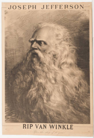 Joseph Jefferson as "Rip Van Winkle"