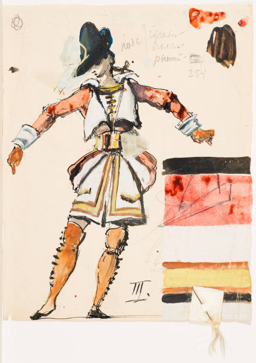 Hunter for the Ballet "Devil's Holiday" (Diable S'Amuse) (Scene III)