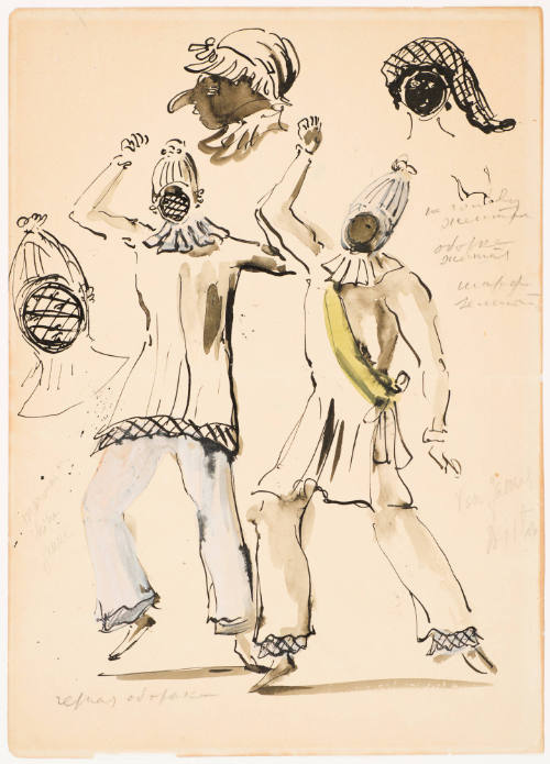 Carnival Guests for the Ballet "Devil's Holiday" (Diable S'Amuse) (Scene III)