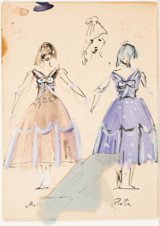 Carnival Guests (Corps De Ballet) for the Ballet "Devil's Holiday" (Diable S'Amuse) (Scene III)