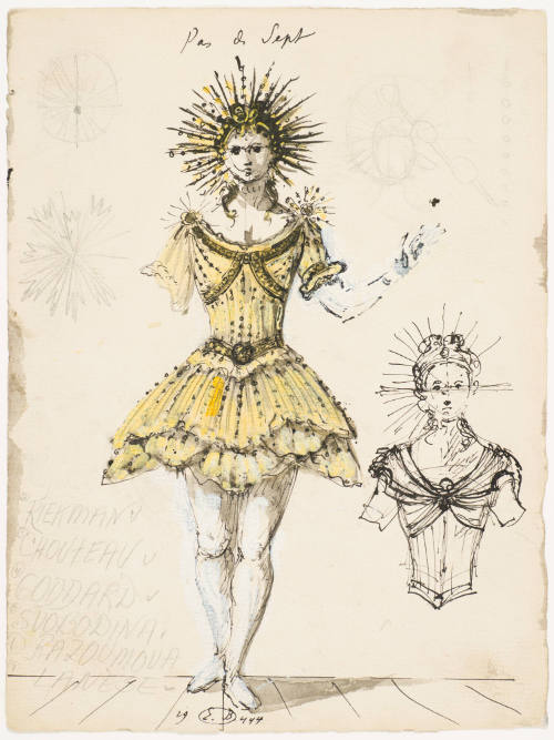Female Ensemble for Pas De Sept for the Ballet  Le Bourgeois Gentilhomme (The Would-Be Gentleman) (Scene 2)
