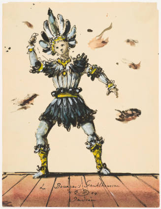 Indian Man for the Ballet  Le Bourgeois Gentilhomme (The Would-Be Gentleman) (Scene 2)