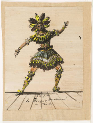 Indian Man for the Ballet  Le Bourgeois Gentilhomme (The Would-Be Gentleman) (Scene 2)