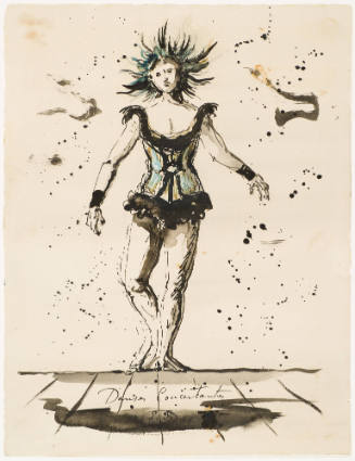 Women's Ensemble Costume for the Ballet  Danses Concertantes