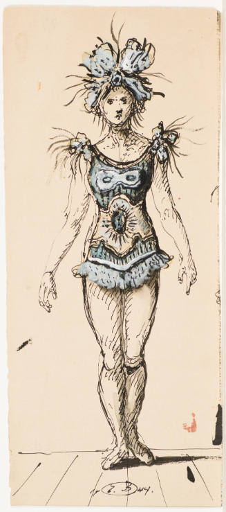 Women's Ensemble Costume for Danses Concertantes
