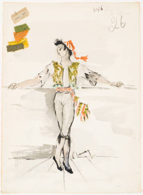 Sicilienne Dancer from the Ballet "Vienna-1814"