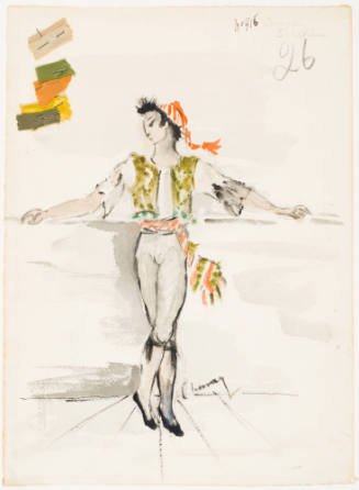 Sicilienne Dancer from the Ballet "Vienna-1814"