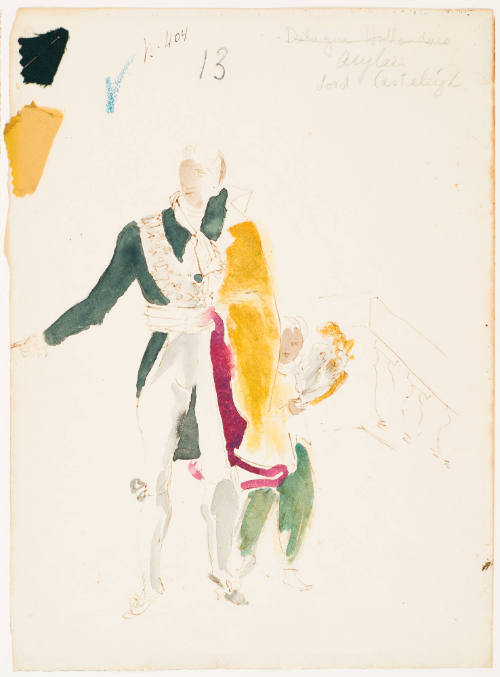 Lord Castlereach from the Ballet "Vienna-1814"