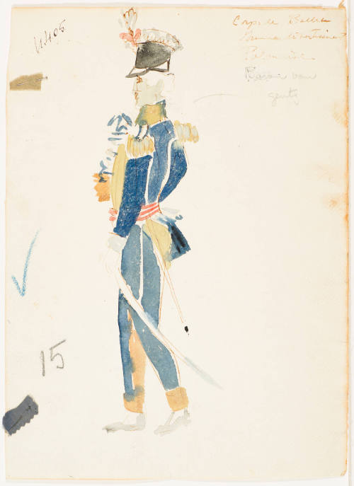 Baron Von Gentz from the Ballet Vienna-1814