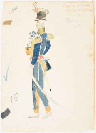 Baron Von Gentz from the Ballet Vienna-1814