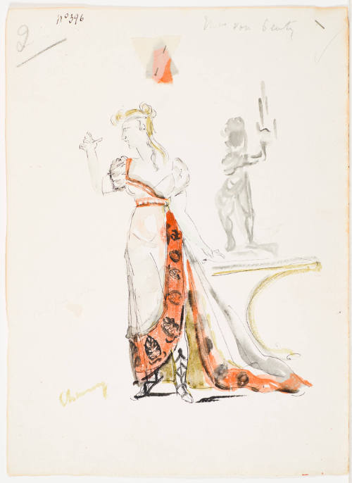 Baroness Von Gentz from the Ballet "Vienna-1814"