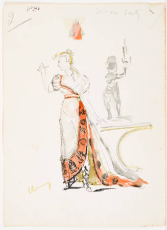 Baroness Von Gentz from the Ballet "Vienna-1814"