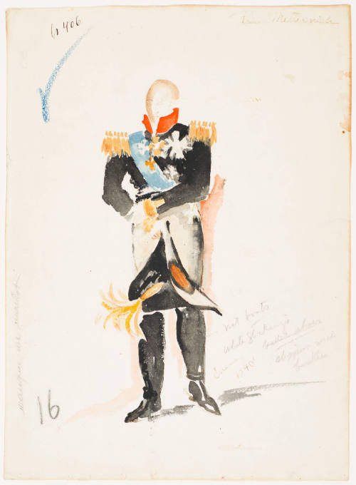 Prince Metternich from the Ballet "Vienna-1814"