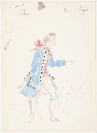 Prince De Ligne from the Ballet "Vienna-1814"