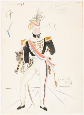 The Two Italian Delegates from the Ballet "Vienna-1814"