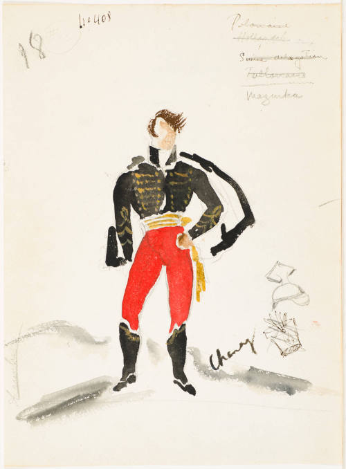 Mazurka Dancer from the Ballet "Vienna-1814"