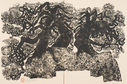 Pine Trees on Funaoka Hill (Funaoka no Matsu)