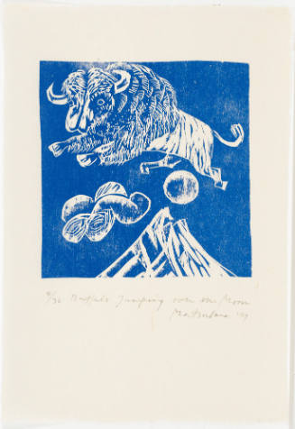 Buffalo Jumping Over the Moon