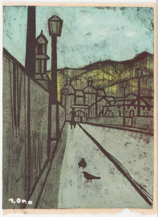 Old Bridge at Heidelberg (Haiderubruku furubashi)