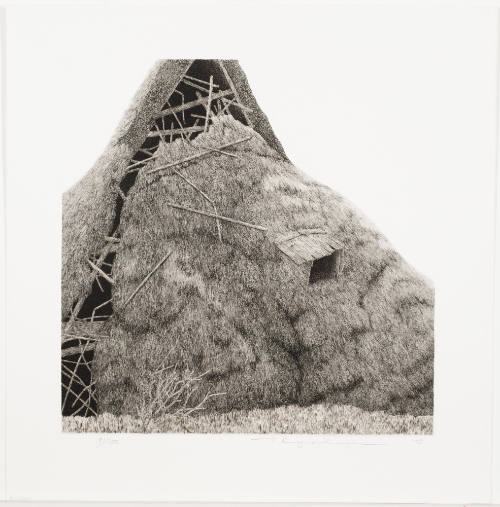 Collapsed Roof #4 (Kuzureru yane #4)