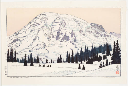 Mt. Ranier iin Winter (Fuju no Reniyasan)