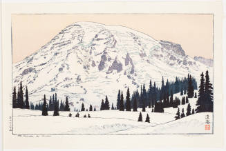 Mt. Ranier iin Winter (Fuju no Reniyasan)
