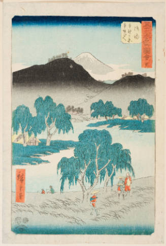 No. 36, Goyu: the Motono Plain and the Motosaka Pass (Goyu Motonogahara Motosakagoe)