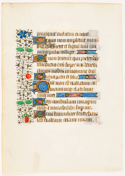 Page from Book of Hours