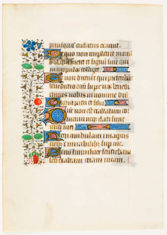 Page from Book of Hours