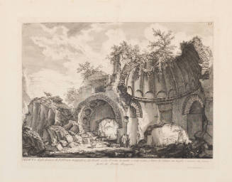 View of the Remains of a Magnificent Sepulchral Building and Its Ruins