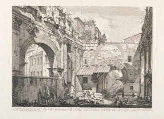 Internal View of the Atrium of the Portico of Octavia