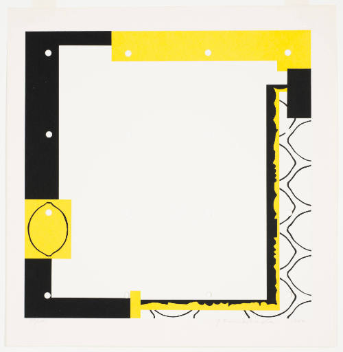 Untitled (Sixteen Holes and Lemon)