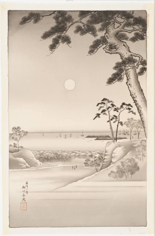 Moon at Shinagawa (Shinagawa No Tsuki)