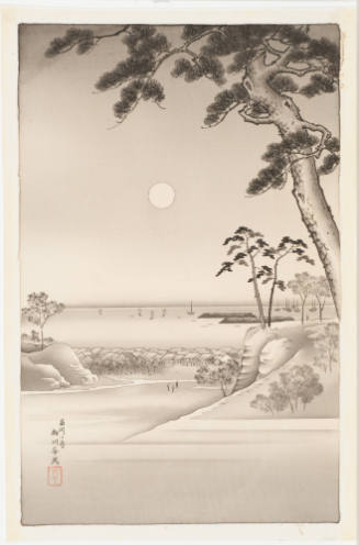 Moon at Shinagawa (Shinagawa No Tsuki)