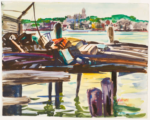 Dock in East Gloucester