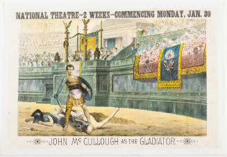 John McCullough as the Gladiator