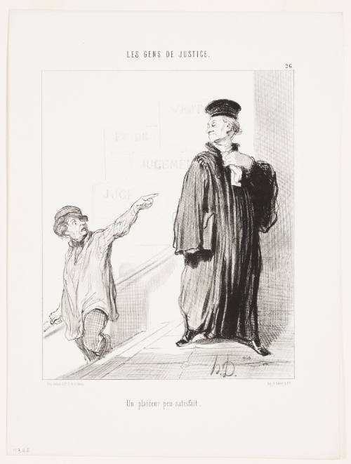 Un Plaideur Peu Satisfait