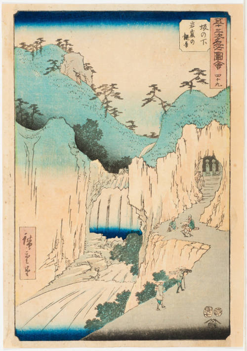 No. 49, Sakanoshita, Kannon of the Cave (Gankut No Kannon)