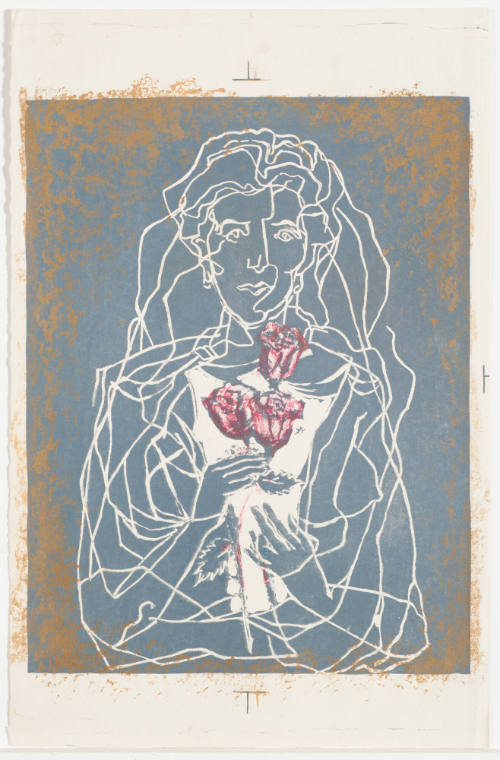 Girl with Roses / Lady with Roses