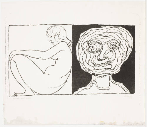 Nude and Head / Adam and Eve