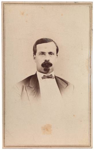 Man with Unusual Mustache