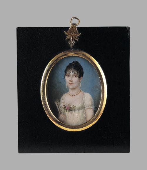 Woman with a Fan