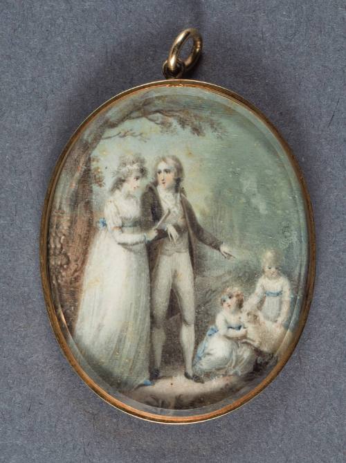 Memorial with a Family