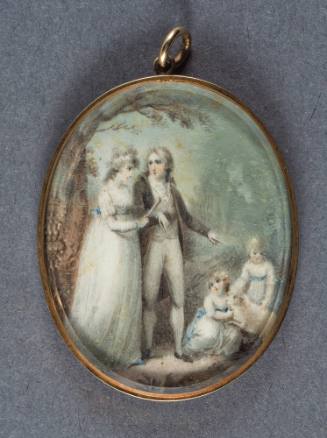 Memorial with a Family