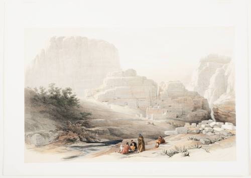The Acropolis, Lower End of the Valley, Petra