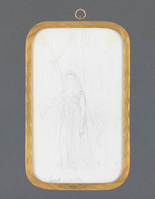 A Standing Lady / A Woman