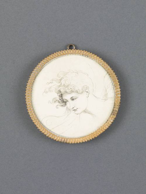 Sketch of a Young Woman's Head