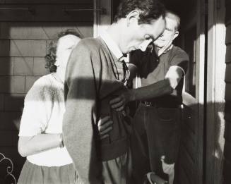 Ginny, Bob, and Robert Sappenfeld, Dorchester, Massachusetts, September 1988