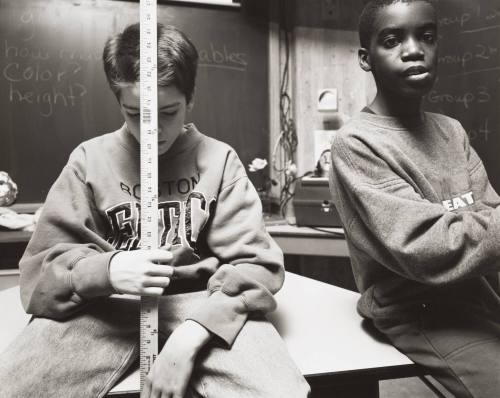 Marc Riordan and Lucien Dorlean, Room 306, Tobin School, Cambridge, Massachusetts