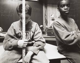 Marc Riordan and Lucien Dorlean, Room 306, Tobin School, Cambridge, Massachusetts